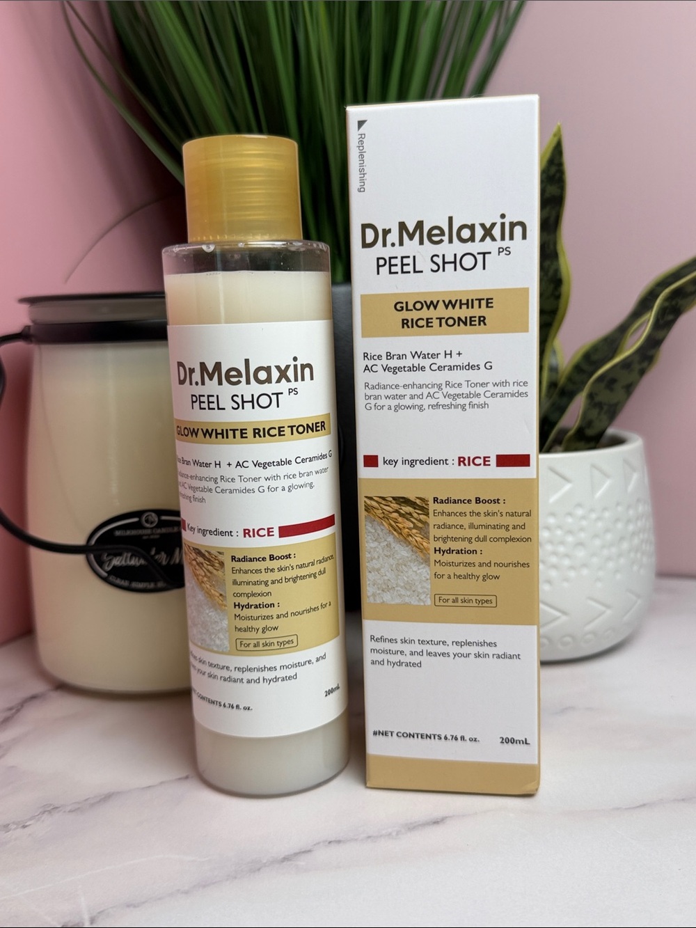 Glow White Rice Toner — Hydrating White Toner (200ml)